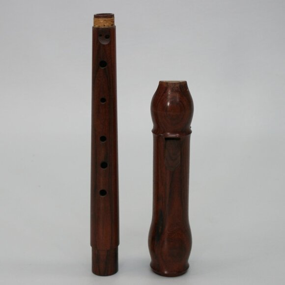 PARTS REPAIR Vintage Koch Recorder Alto K-104 Flute Schirmer MISSING FOOT JOINT - Picture 3 of 9